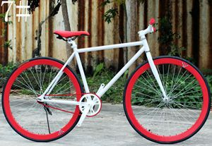 Xe đạp fixed gear Gray f15 bánh 3 đao cao cấp màu siêu đẹp  Hanoibike shop