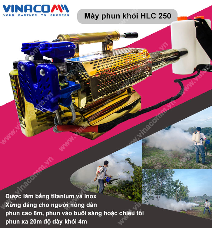 thông số máy phun khói hlc-250