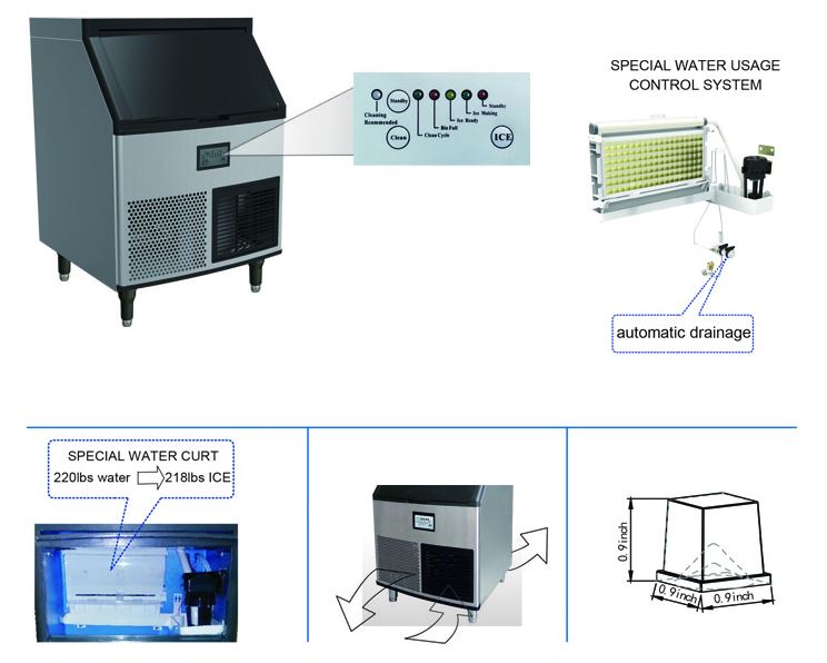    Hình ảnh Máy làm đá FIRSCOOL HTIM-210