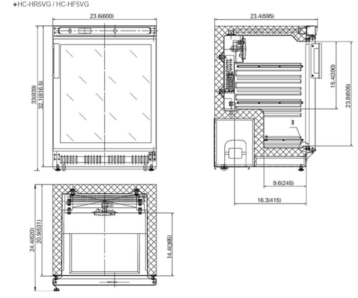 Hình ảnh Tủ đông FIRSCOOL HC-HF5VG