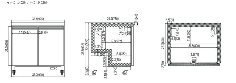 Hình ảnh Bàn đông FIRSCOOL HC-UC36F