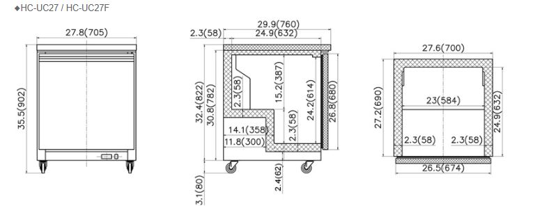 Hình ảnh Bàn mát FIRSCOOL HC-UC27