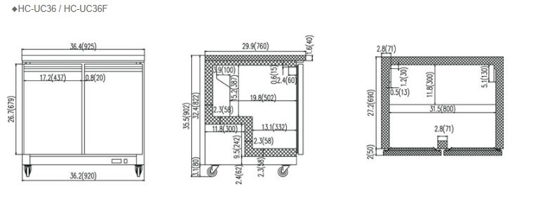 Hình ảnh Bàn mát FIRSCOOL HC-UC36