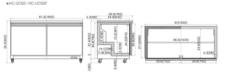 Hình ảnh Bàn mát FIRSCOOL HC-UC60