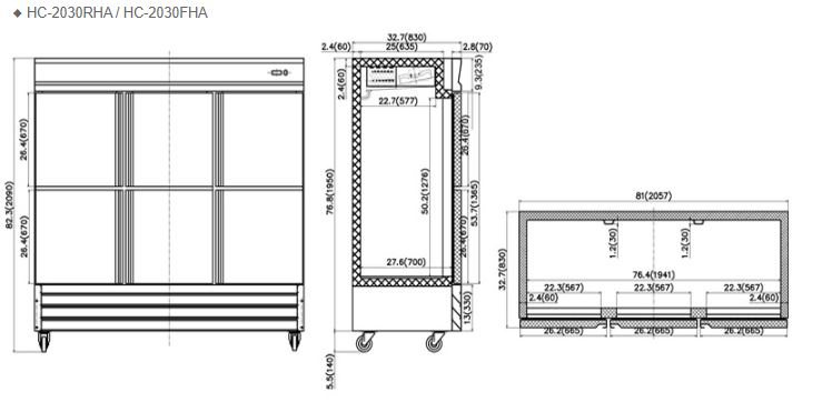  Hình ảnh Tủ đông FIRSCOOL HC-2030FHA