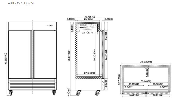  Hình ảnh Tủ đông FIRSCOOL HC-35F