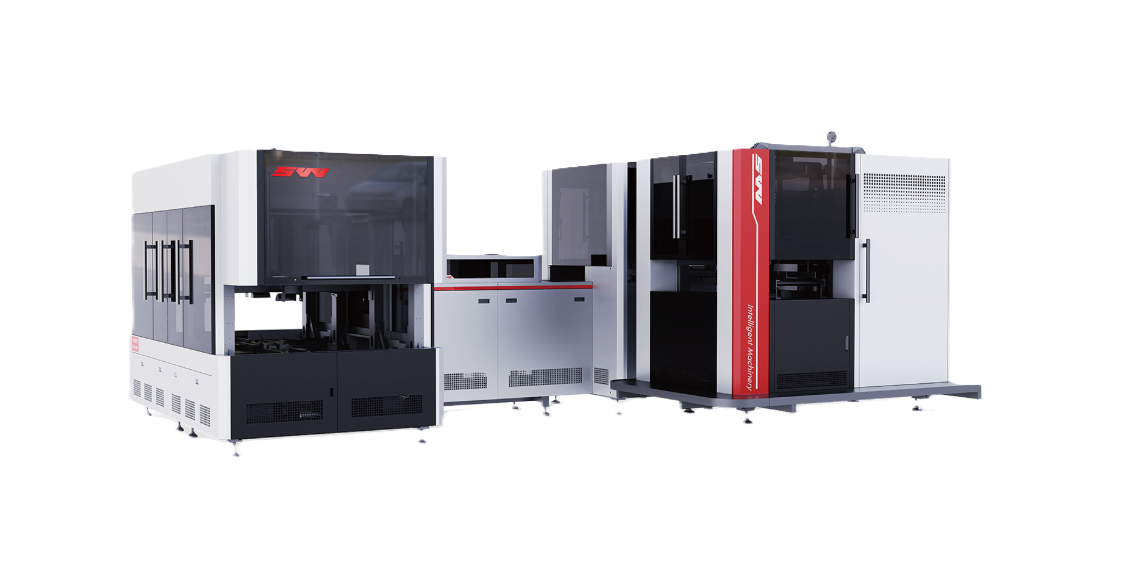 Máy làm hộp cứng tự động trạm đôi Sinwei S350YSZ - ảnh 1