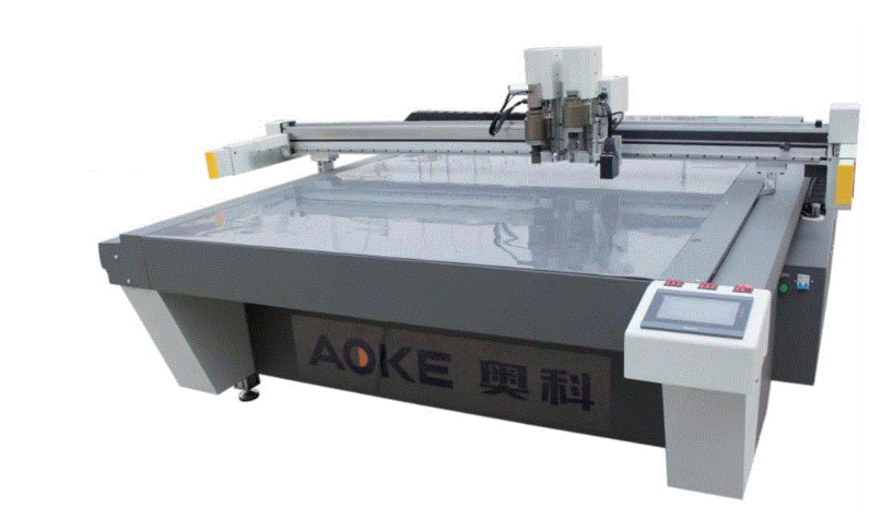 Máy cắt mẫu bao bì Aoke 3 đầu DKZ20 - ảnh 1