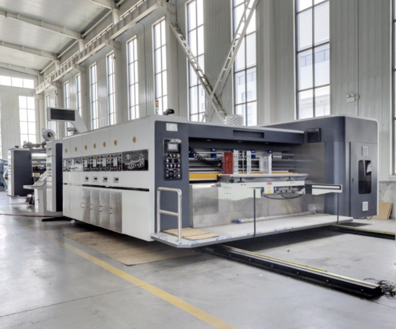 Máy in flexo thùng carton lô anilox DG-H5A