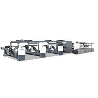 Máy cắt giấy cuộn tốc độ cao (4 cuộn, 6 cuộn) HS-1400A
