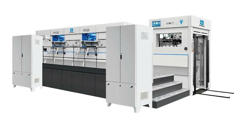 Máy dập nổi và cắt khuôn hai trạm S106YY - ảnh 1