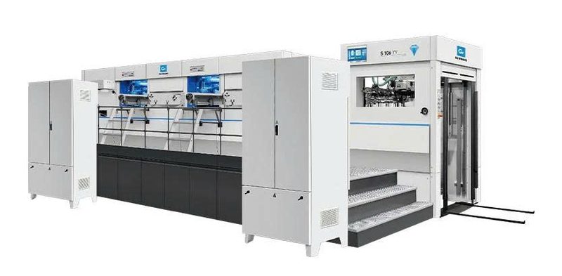 Máy dập nổi và cắt khuôn hai trạm S106YY