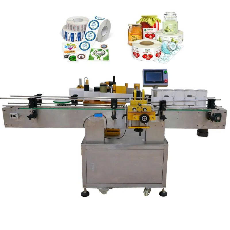 Máy dán nhãn tự động cho lon bia và chai rượu XT-TB130 - ảnh 1