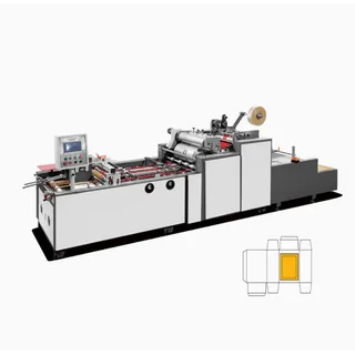 Máy dán cửa sổ hộp giấy sóng TC-1200S