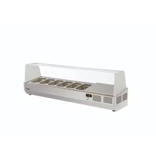 Bàn mát salad inox ASBER GVL-254