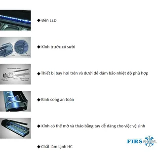 Tủ trưng bày Sushi Firscool G-TS2000