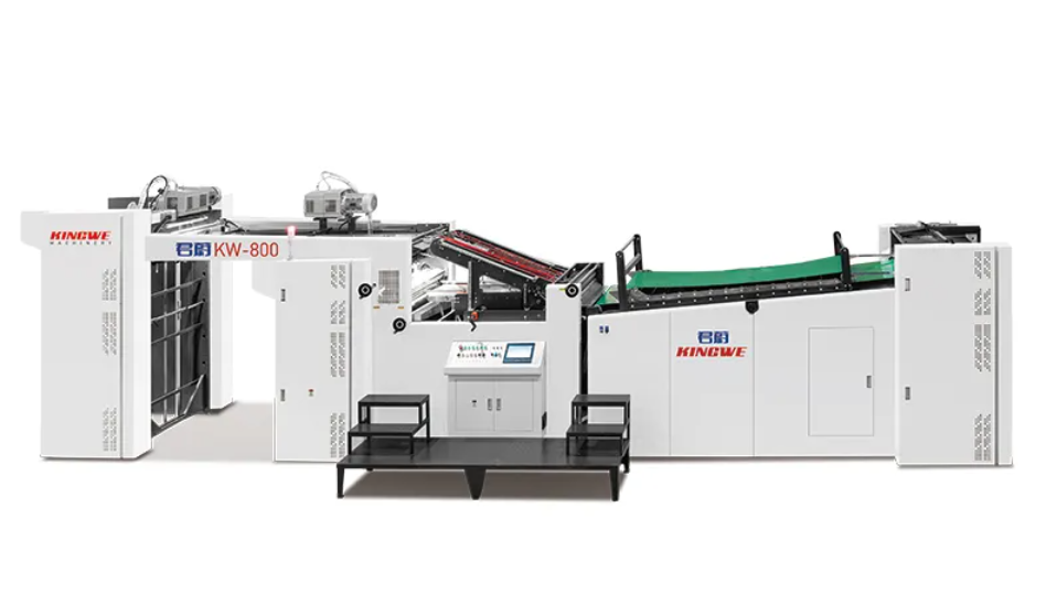 Máy bồi giấy duplex tự động KINGWEI KW-1207 - ảnh 1