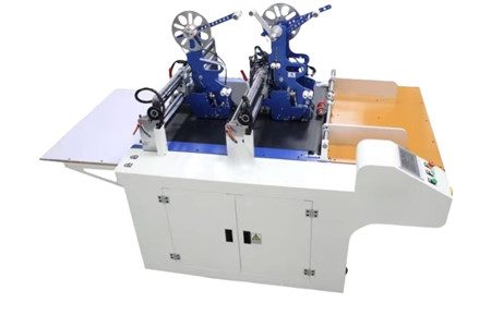 Máy dán băng keo 2 mặt 2 đầu đẩy tay GL-1200-2