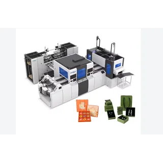 Máy làm hộp cứng tự động 2 đầu