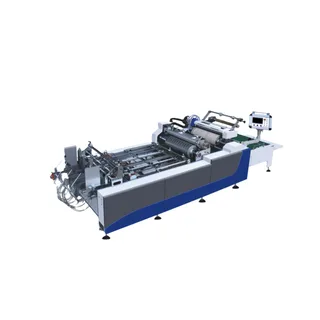 Máy dán cửa sổ hộp tốc độ cao HL-850T (dán phẳng)