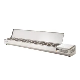BÀN MÁT INOX SALAD ASBER GV-254