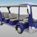 Xe điện chở khách  EZGO 14 chỗ ngồi 