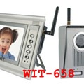 Bộ chuông cửa màn hình VDP Wireless WIT-658 