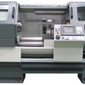 Máy tiện CNC băng phẳng CKE6136i