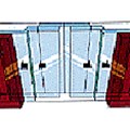 Cửa tượt xếp SINIL - TELESCOPIC DOOR 