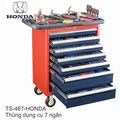 Thùng dụng cụ 7 ngăn, 120 chi tiết HONDA