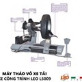 Máy Tháo Vỏ Xe Tải Xe Công Trình LEO L5009 Italy