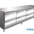 Bàn mát 6 ngăn inox Firscool GN3X2/1-6D