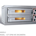  Lò nướng pizza Elec 2 tầng CIT EP 65 MC