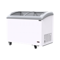 Tủ đông kính cong cửa lùa Sanden Intercool SNC-0355 (330 lít)