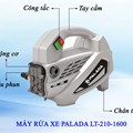 Máy rửa xe máy chuyên nghiệp Palada LT-210-1600