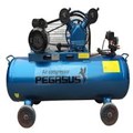 Máy nén khí dây đai Pegasus 4HP dùng điện 3 pha TM-W-0.36/12.5-330L