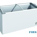Tủ đông nằm nắp kính cong xiên Firscool G-F498 OCG