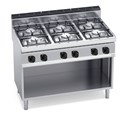 Bếp Âu 6 Họng Dùng Gas Có Tủ Dưới Bertos G7F6MPW