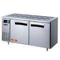 BÀN MÁT INOX SALAD 2 CÁNH LASSELE 336 LÍT LTB-1523R