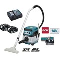 Máy hút bụi dùng pin 18Vx2 Makita DVC862LRT2