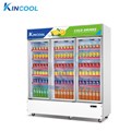 Tủ mát 3 cánh kính Kincool máy nén dưới