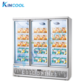 Tủ đông 3 cánh kính quạt gió Kincool