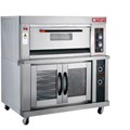 Lò nướng 1 tầng 2 khay dùng gas có ủ bột Hongling HLY-102EP