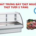 Tủ mát trưng bày thịt 2 tầng OKASU OKS-2500FAM