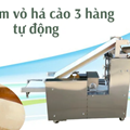 Máy làm vỏ há cảo 3 hàng tự động MLVHC3H