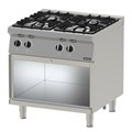 Bếp Âu 4 họng có chân đứng Nayati NGTR 8-75 ME