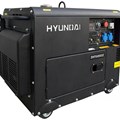 Máy phát điện 5KW – 5.5KW diesel Hyundai DHY6000SE – Vỏ chống ồn, đề nổ