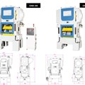 Máy đột dập tốc độ cao với giàn quay đôi CHD-30