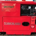 Máy phát điện chạy dầu vỏ chống ồn chạy điều hòa SUMOKAMA – 3700T 