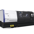 Máy tiện ngang CNC Huyndai Wia L400LMC